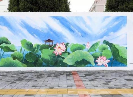 仁寿墙绘施工材料制作工艺说明