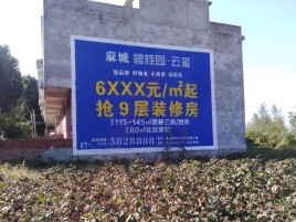 仁寿墙体广告的好处