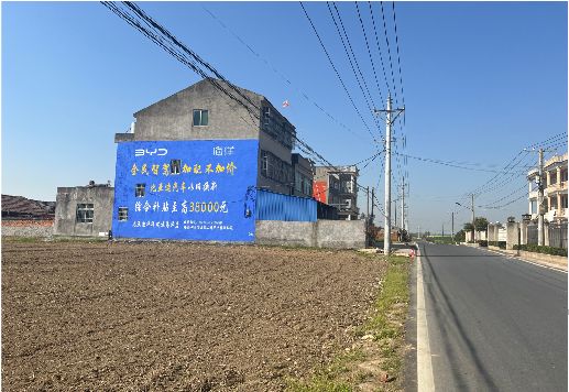 仁寿墙体广告用的是什么漆？