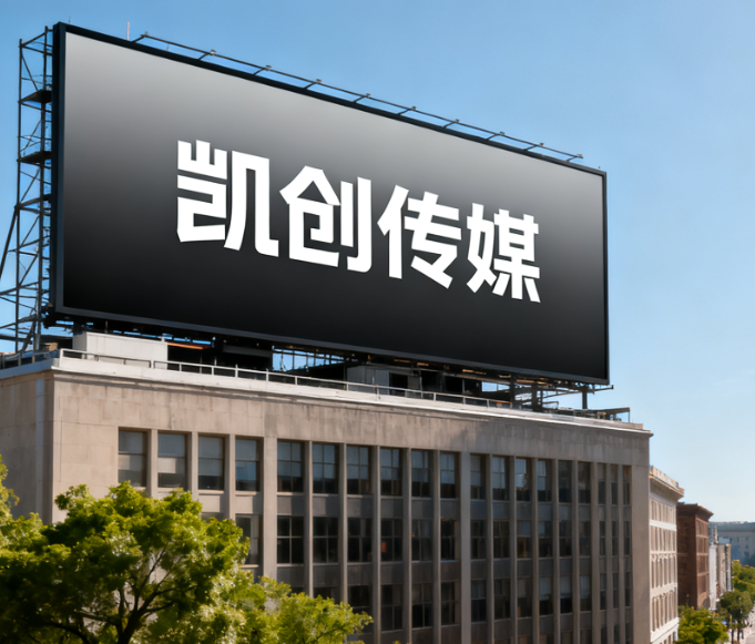 仁寿户外广告牌的设计与制作