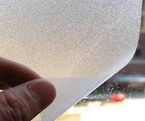 仁寿玻璃门外面粘广告用什么材料好？